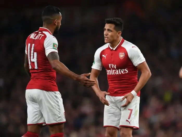 Framed Print : Theo Walcott and Alexis Sanchez: Arsenal's Star Duo in Carabao Cup Clash Against Doncaster Rovers Framed Print : Theo Walcott and Alexis Sanchez: Arsenal's Star Duo in Carabao Cup Clash Against Doncaster Rovers
