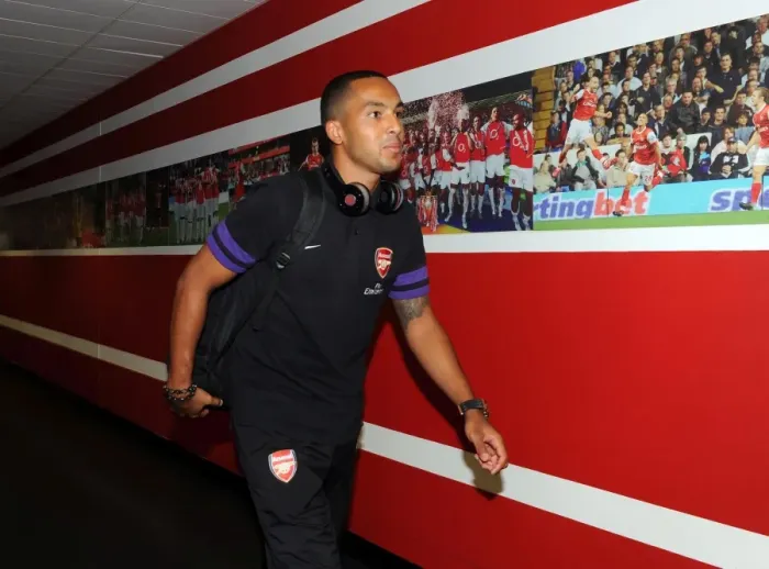 Framed Print : Theo Walcott (Arsenal). Arsenal 0: 0 Sunderland. Barclays Premier League