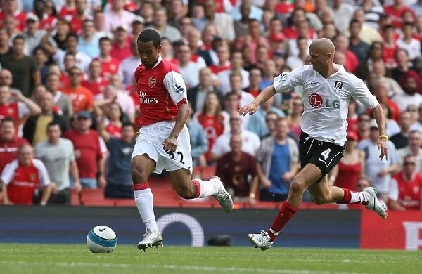 Theo Walcott (Arsenal) Paul Konchesky (Fulham)