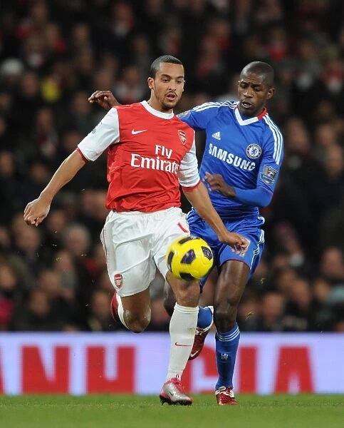 Theo Walcott (Arsenal) Ramires (Chelsea). Arsenal 3: 1 Chelsea. Barclays Premier League