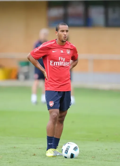 Framed Print : Theo Walcott at Arsenal Training Camp, Austria, 2010 Framed Print : Theo Walcott at Arsenal Training Camp, Austria, 2010