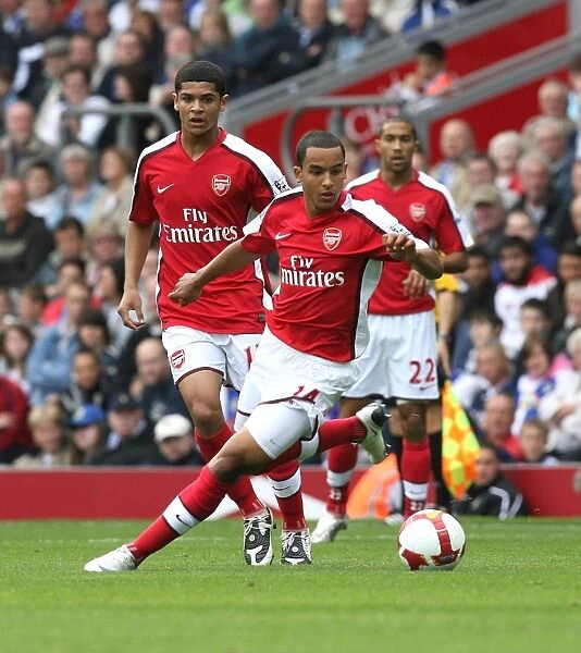 Theo Walcott and Denilson's Dominance: Arsenal's 4-0 Win Over Blackburn Rovers, September 2008