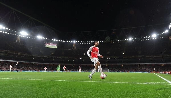 Theo Walcott in FA Cup Action: Arsenal vs. Sunderland at The Emirates, 2016