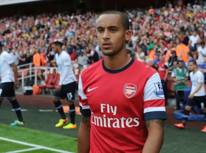 Framed Print : Theo Walcott Gears Up: Arsenal vs. Tottenham Hotspur, Premier League 2013-14 Framed Print : Theo Walcott Gears Up: Arsenal vs. Tottenham Hotspur, Premier League 2013-14