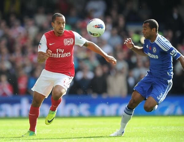 Theo Walcott Outmaneuvers Ashley Cole: Chelsea vs. Arsenal, Premier League 2011-12