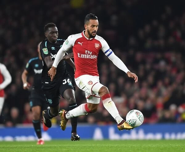 Theo Walcott Outmaneuvers Domingos Quina in Carabao Cup Showdown