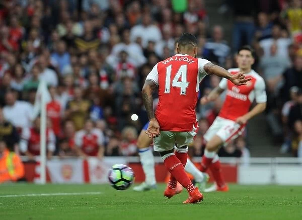 Theo Walcott Scores Arsenal's Second Goal Against Chelsea in the 2016-17 Premier League
