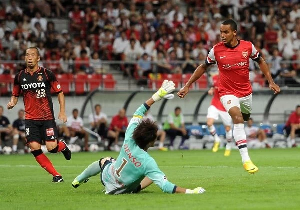 Theo Walcott Scores Against Nagoya Grampus in Arsenal's 2013 Pre-Season Match