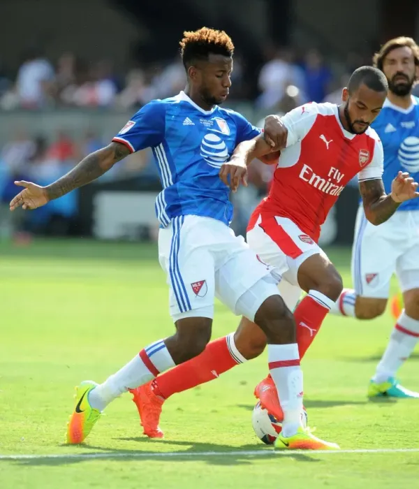 Framed Print : Theo Walcott vs. Kellyn Acosta: A Star-Studded Clash - Arsenal FC vs. MLS All-Stars (2016) Framed Print : Theo Walcott vs. Kellyn Acosta: A Star-Studded Clash - Arsenal FC vs. MLS All-Stars (2016)