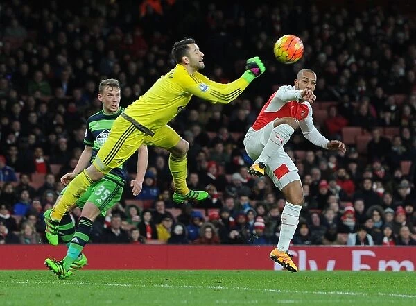 Theo Walcott vs. Lukasz Fabianski: A Premier League Showdown at Arsenal's Emirates Stadium