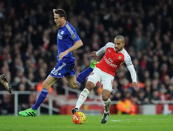 Theo Walcott vs. Nemanja Matic: A Battle in the Premier League - Arsenal vs. Chelsea (2016)