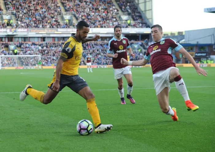 Framed Print : Theo Walcott vs Stephen Ward: A Footballing Battle at Turf Moor - Premier League 2016-17 Framed Print : Theo Walcott vs Stephen Ward: A Footballing Battle at Turf Moor - Premier League 2016-17