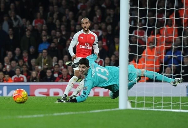 Theo Walcott's Agonizing Miss: Arsenal vs. Chelsea, Premier League 2015-16