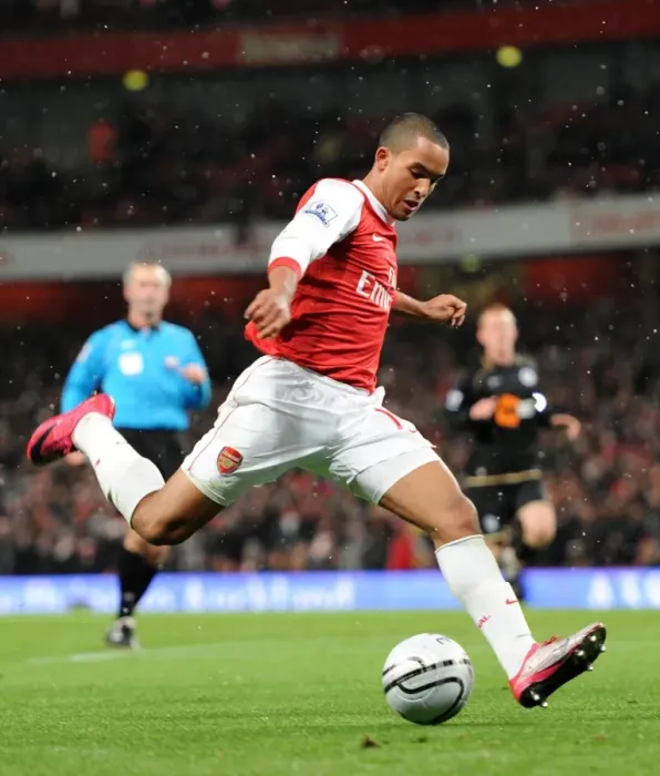 Framed Print : Theo Walcott's Brace: Arsenal Advance to Carling Cup Semis vs. Wigan Athletic (30.11.10) Framed Print : Theo Walcott's Brace: Arsenal Advance to Carling Cup Semis vs. Wigan Athletic (30.11.10)