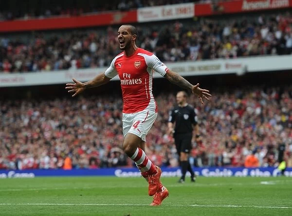 Theo Walcott's Brace: Arsenal Clinch Victory Over West Bromwich Albion (2014 / 15)