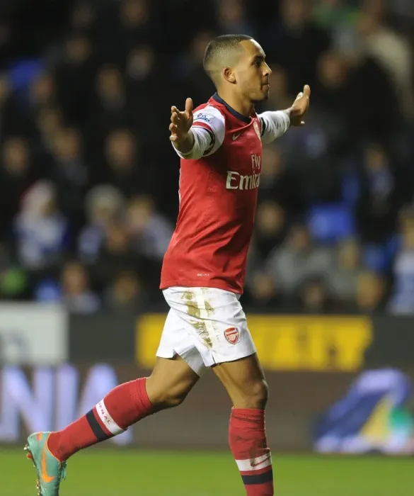 Framed Print : Theo Walcott's Brace: Arsenal Thrash Reading 5-2 in Premier League (December 2012)