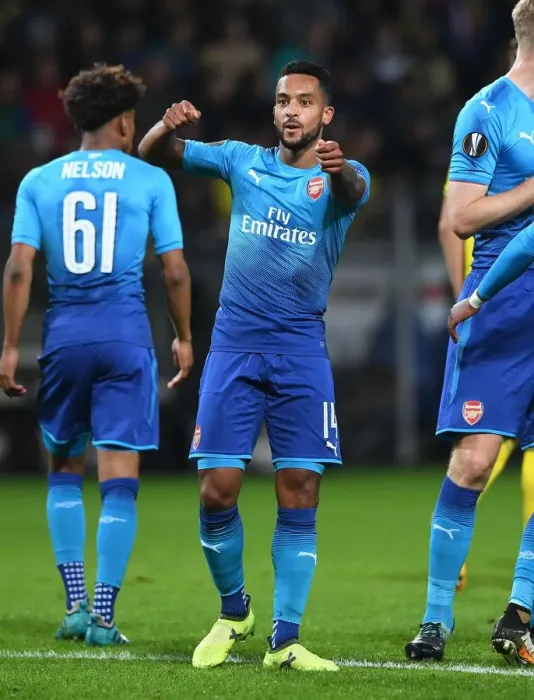 Framed Print : Theo Walcott's Brace: Arsenal's Europa League Victory over BATE Borisov Framed Print : Theo Walcott's Brace: Arsenal's Europa League Victory over BATE Borisov