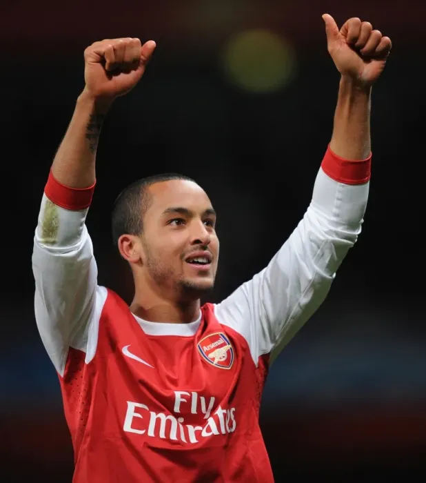 Framed Print : Theo Walcott's Brace: Arsenal's Triumph over Partizan Belgrade in the Champions League (3-1) Framed Print : Theo Walcott's Brace: Arsenal's Triumph over Partizan Belgrade in the Champions League (3-1)