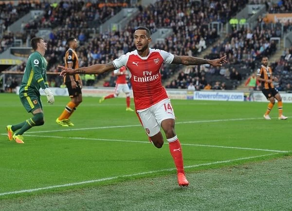 Theo Walcott's Brace: Arsenal's Victory over Hull City (2016-17)