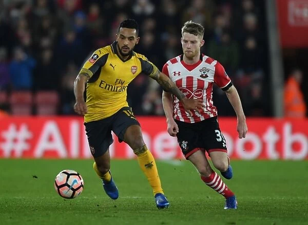 Theo Walcott's Breakthrough: Southampton vs. Arsenal in FA Cup Fourth Round