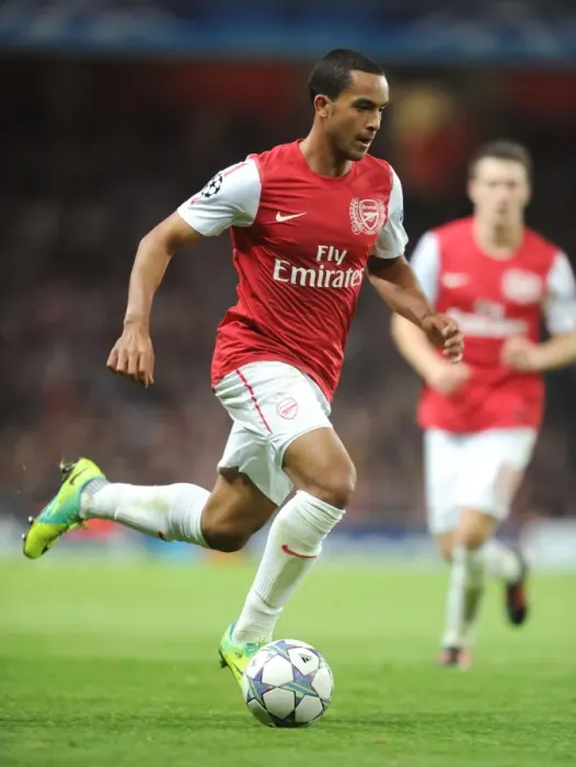Framed Print : Theo Walcott's Brilliant Performance: Arsenal 2-0 Borussia Dortmund in the UEFA Champions League (Group F, 2011-12) Framed Print : Theo Walcott's Brilliant Performance: Arsenal 2-0 Borussia Dortmund in the UEFA Champions League (Group F, 2011-12)