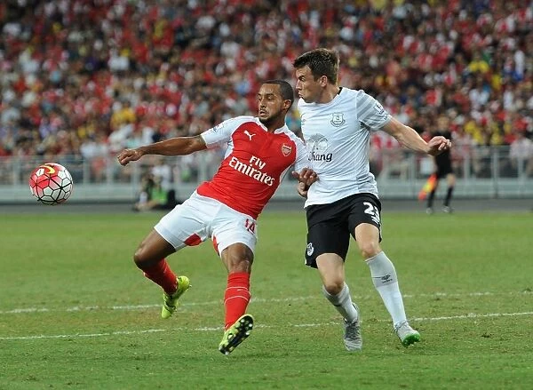 Theo Walcott's Dramatic Goal: Arsenal Secures Asia Trophy Win Against Everton