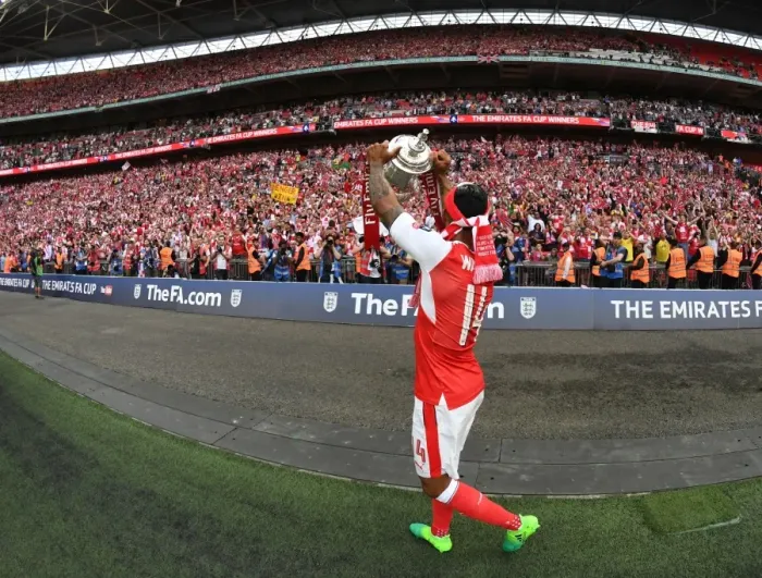 Framed Print : Theo Walcott's Emirates FA Cup Victory: Arsenal Triumphs Over Chelsea (2017) Framed Print : Theo Walcott's Emirates FA Cup Victory: Arsenal Triumphs Over Chelsea (2017)