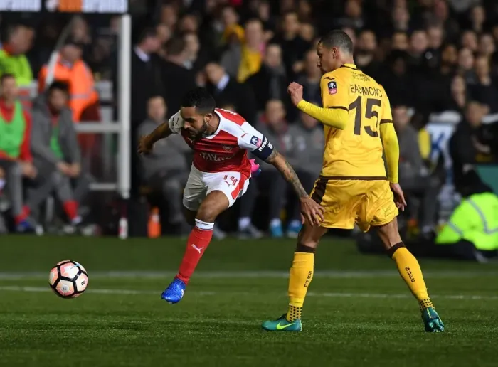 Framed Print : Theo Walcott's FA Cup Breakthrough: Sutton United vs. Arsenal - A Giant-Killing Moment Framed Print : Theo Walcott's FA Cup Breakthrough: Sutton United vs. Arsenal - A Giant-Killing Moment