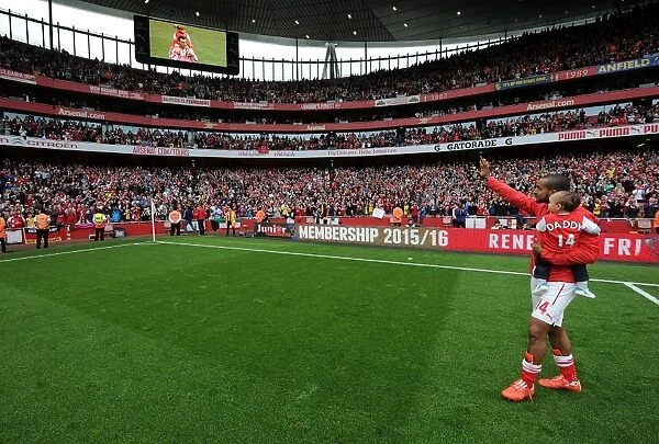 Theo Walcott's Farewell: Arsenal's Triumph Over West Bromwich Albion (2014 / 15)