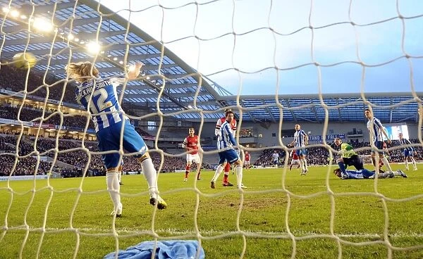Theo Walcott's Game-Winning Goal: Brighton & Hove Albion vs. Arsenal, FA Cup 2012-13