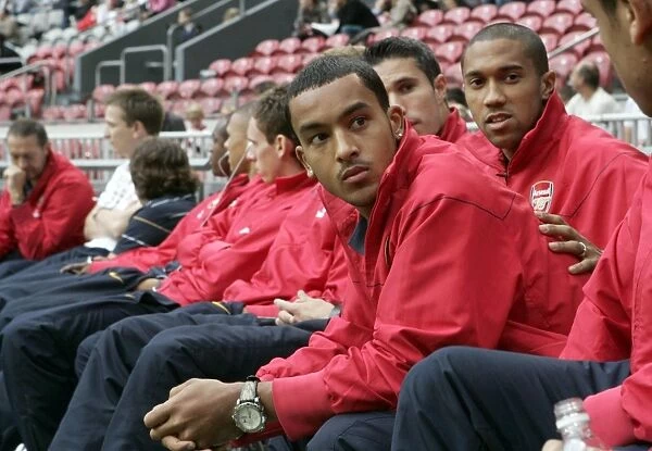 Theo Walcott's Game-Winning Performance: Arsenal's Thrilling 3-2 Victory over Ajax, Amsterdam Tournament 2008