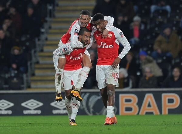 Theo Walcott's Hat-Trick: Arsenal's FA Cup Triumph over Hull City (15 / 16)