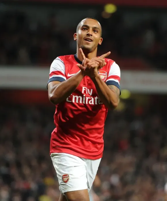 Framed Print : Theo Walcott's Historic Debut Goal: Arsenal vs. Coventry City, Capital One Cup 2012-13