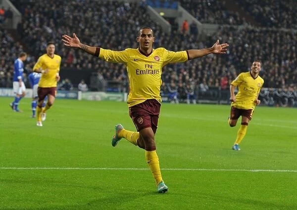 Theo Walcott's Historic Stunner: Arsenal's First Goal Against Schalke 04 in the 2012-13 Champions League