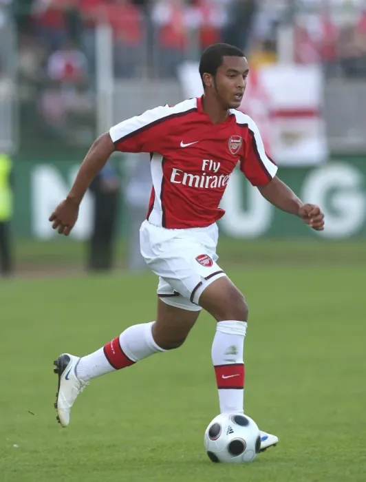 Framed Print : Theo Walcott's Performace in Szombathely's 1:1 Draw Against Arsenal (2008-09)