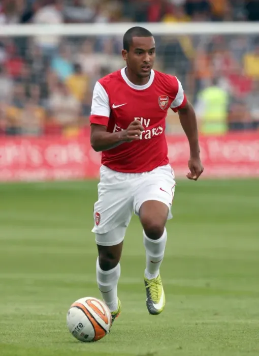 Framed Print : Theo Walcott's Standout Performance: Arsenal Dominates Barnet 4-0 in Pre-Season Friendly
