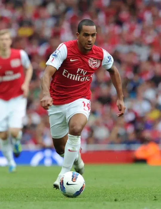 Framed Print : Theo Walcott's Strike: Arsenal's Winning Goal Against Swansea City, Premier League 2011-12