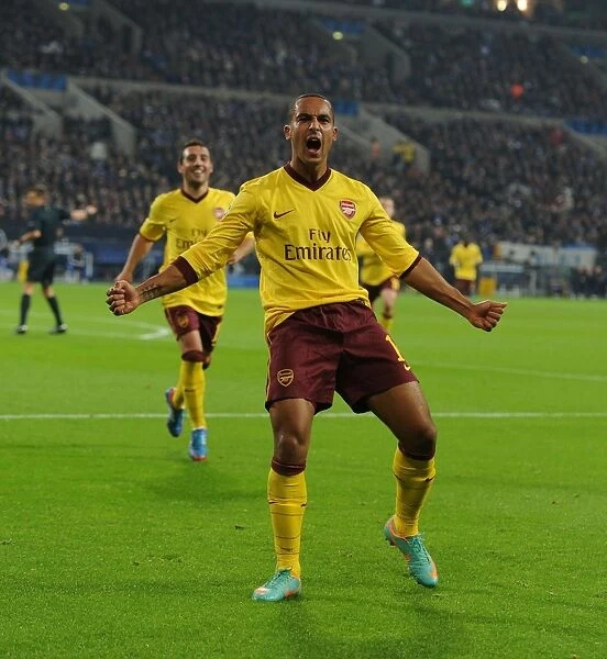 Theo Walcott's Stunner: Arsenal's First Goal vs. Schalke 04 in 2012-13 Champions League