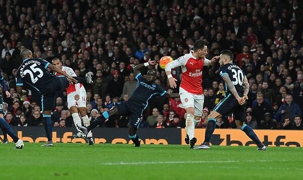 Theo Walcott's Stunner: Arsenal's Winning Goal Against Manchester City (2015-16)