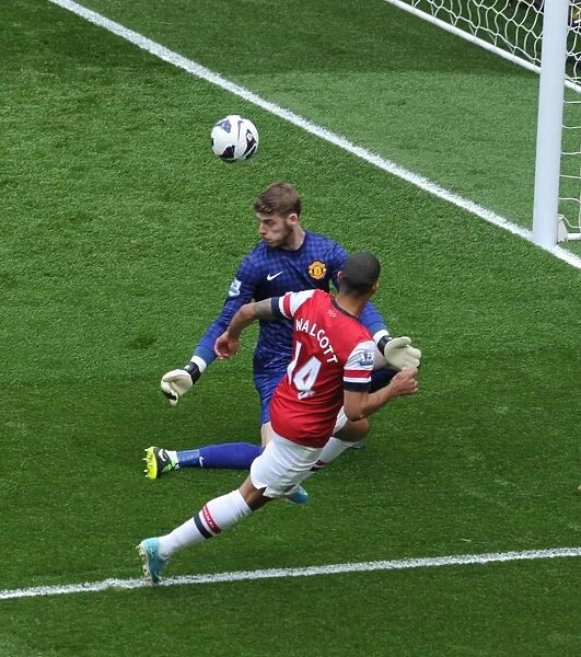 Theo Walcott's Stunning Goal: Arsenal's Victory Over Manchester United's David De Gea (2012-13)