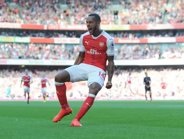 Framed Print : Theo Walcott's Thriller: Arsenal's Epic Goal vs. Liverpool (2016-17 Premier League) Framed Print : Theo Walcott's Thriller: Arsenal's Epic Goal vs. Liverpool (2016-17 Premier League)