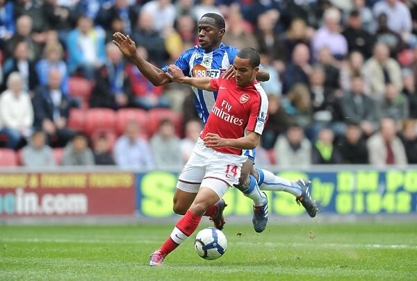 Theo Walcott's Thrilling Goal Past Figueroa: Arsenal's First in 3:2 Comeback at Wigan