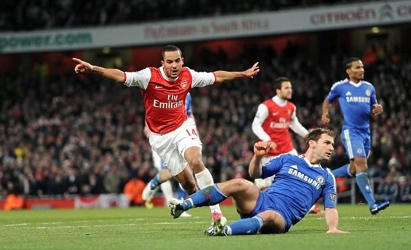 Theo Walcott's Triumphant Goal: Arsenal's 3-1 Victory Over Chelsea