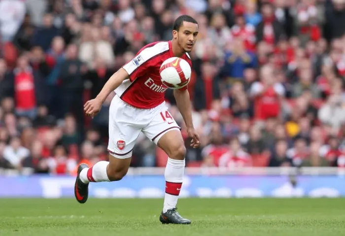 Framed Print : Theo Walcott's Unforgettable Night: Arsenal's 4-0 Thrashing of Blackburn Rovers, Emirates Stadium, 2009