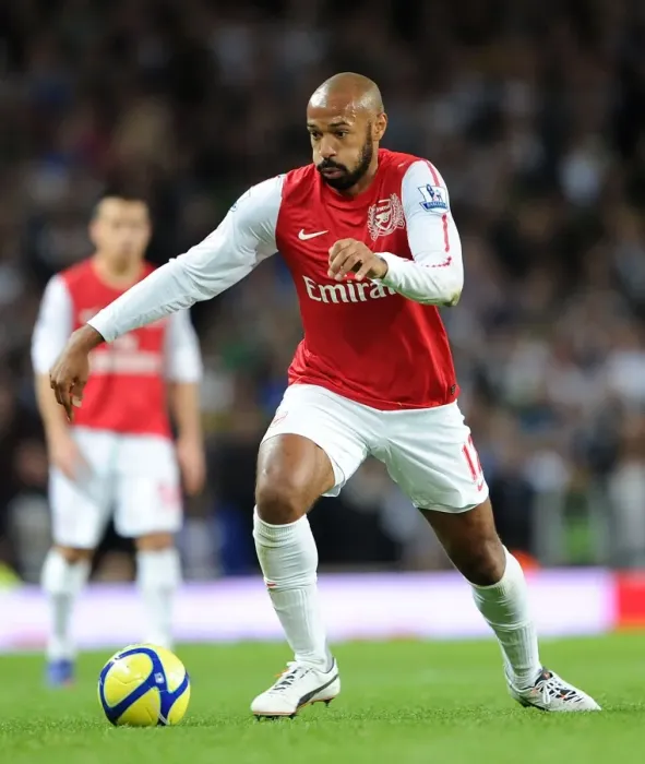 Framed Print : Thierry Henry in Action: Arsenal vs Leeds United, FA Cup 2011-12