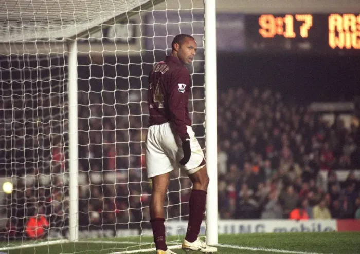 Framed Print : Thierry Henry in Action: A Bittersweet Night at Highbury - Arsenal vs Wigan Athletic, Carling League Cup Semifinal Framed Print : Thierry Henry in Action: A Bittersweet Night at Highbury - Arsenal vs Wigan Athletic, Carling League Cup Semifinal