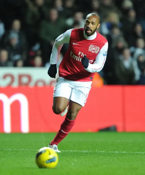 Framed Print : Thierry Henry in Action: Swansea City vs. Arsenal, Premier League 2011-12