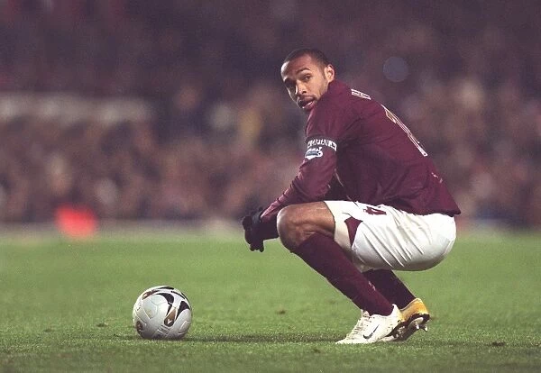 Thierry Henry (Arsenal). Arsenal 2:1 Wigan Athletic