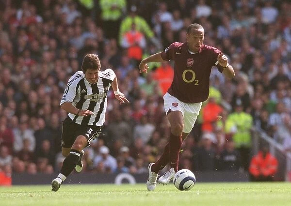 Thierry Henry (Arsenal) Belozoglu Emre (Newcastle)
