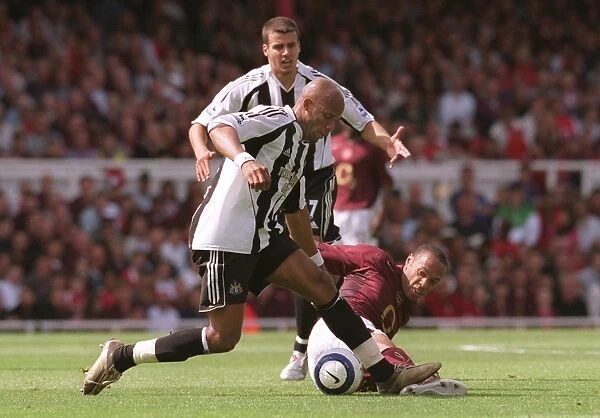 Thierry Henry (Arsenal) Jean-Alain Boumsong (Newcastle)